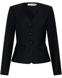 Anna Quan - Alvar V-Neck Wool Jacket - Lyst