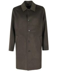 Department 5 - Spread-Collar Single-Breasted Coat - Lyst