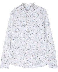 PS by Paul Smith - Chemise fleurie à manches longues - Lyst