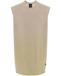 Moncler - X Rick Owens Logo-Appliqué Knitted Vest Top - Lyst