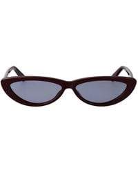 McQueen - Zonnebril Met Cat-Eye Montuur - Lyst