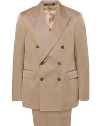 Tagliatore - Cotton-blend Double-breasted Suit - Lyst