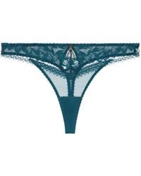 Aubade - Flawless Love Lace-Trim Thong - Lyst