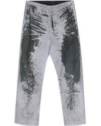 DIESEL - Jean D-Lab Track À Coupe Droite - Lyst