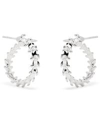 Shaun Leane - Serpent Trace Mini Hoop Earrings - Lyst