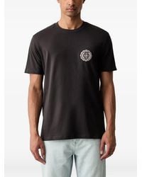 ARMANI EXCHANGE - Logo-Patch Short-Sleeve T-Shirt - Lyst
