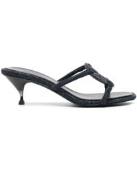 Tory Burch - Sandales Miller 55 Mm En Daim - Lyst