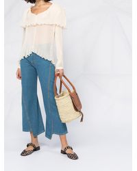 Philosophy Di Lorenzo Serafini Jeans mit weitem Bein - Mehrfarbig