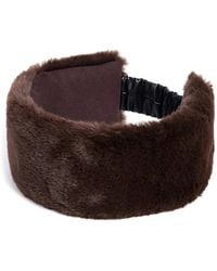 Apparis - Faux-Fur Hair Band - Lyst