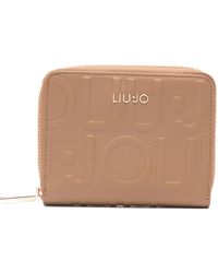 Liu Jo - Logo-Embossed Wallet - Lyst
