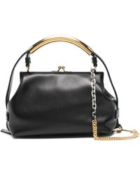 Moschino - Handtasche aus Leder - Lyst