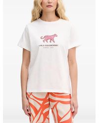 Lola Casademunt - T-Shirt Mit Grafischem Print - Lyst