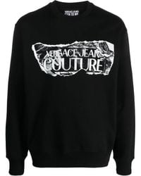 Versace Jeans Couture - Sweatshirt With Logo - Lyst