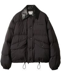 Miu Miu - クロップド ダウンジャケット - Lyst