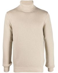 Dell'Oglio - Pull En Maille À Col Roulé - Lyst