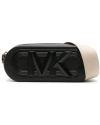 MICHAEL Michael Kors - Leren Tas Met Logopatch - Lyst