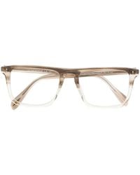 Oliver Peoples - Bernardo Square-Frame Glasses - Lyst