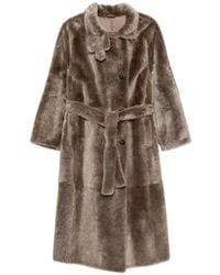 Brunello Cucinelli - Sheepskin Coat - Lyst