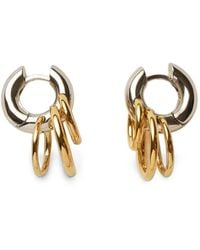 Panconesi - Pendientes Pierced Huggie - Lyst