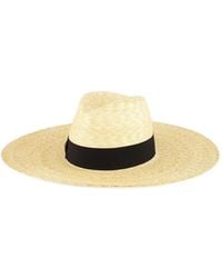 Borsalino - Sophie Wide-Brim Straw Hat - Lyst
