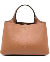 Tod's - T Timeless Micro Leather Handbag - Lyst