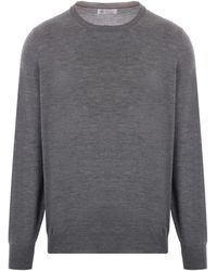 Brunello Cucinelli - Klassischer Pullover - Lyst