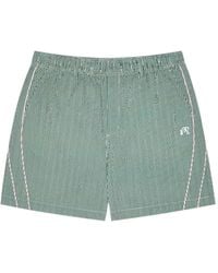 Malbon Golf - Valero Striped Shorts - Lyst