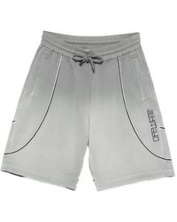 Off-White c/o Virgil Abloh - Gebroken Witte Offline Shorts Gd Gab Trainingsshort Castelrock - Lyst