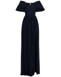 IMROSKA - Ale Beaded Off-Shoulder Maxi Dress - Lyst