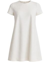 Vince - Bias Short-Sleeve Mini Dress - Lyst