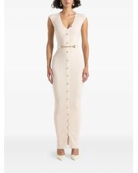 Manière De Voir - Vestido de punto Helene con cinturón - Lyst