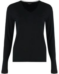 Fabiana Filippi - ロングスリーブ Vネックトップ - Lyst