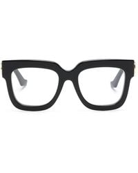 Gucci - Square-Frame Glasses - Lyst