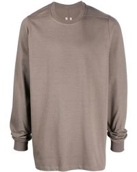 Rick Owens - Long-Sleeve Cotton T-Shirt - Lyst