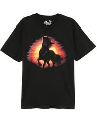 Melt - Horse-Print T-Shirt - Lyst