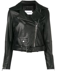 Calvin Klein Giacca biker classica - Nero