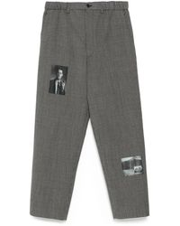 Undercover - Broek Met Patchwork - Lyst