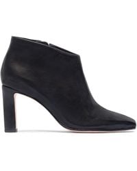 Bernardo - 80Mm Garda Square-Toe Block-Heel Boots - Lyst