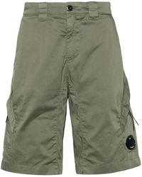 C.P. Company - Stretch-cotton Cargo Shorts - Lyst