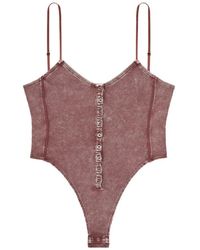 DIESEL - Bodysuit With Thin Straps - Lyst