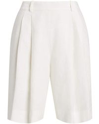 Polo Ralph Lauren - Linen-blend Shorts - Lyst