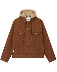 Chocoolate - Hooded Denim Jacket - Lyst