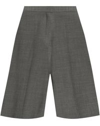 Fabiana Filippi - Pressed-Crease Knee-Length Shorts - Lyst