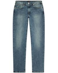 Paul Smith - Tapered-Fit Faded-Effect Jeans - Lyst