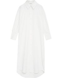 Anine Bing - Mika Shirt Midi Dress - Lyst