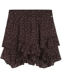 BOSS - Mini-Rok Met Ruches - Lyst