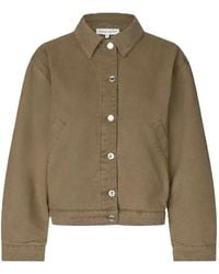 Stine Goya - Button-Up Denim Jacket - Lyst