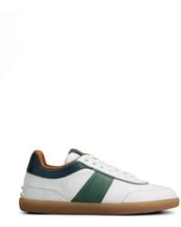 Tod's - Tabs Leather Sneakers - Lyst