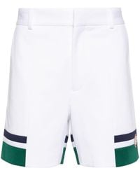 Casablancabrand - Sports Stripe-detail Shorts - Lyst