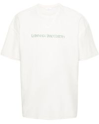 1989 STUDIO - Lehman Brothers Cotton T-shirt - Lyst